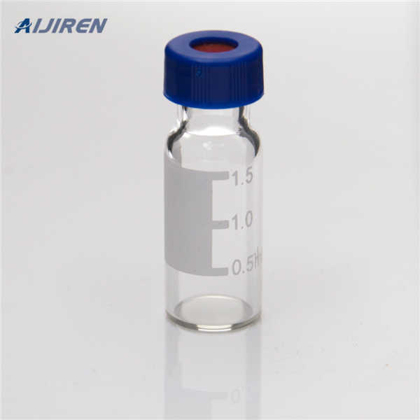 <h3>Amazon clear 2 ml lab vials with writing space for HPLC</h3>
